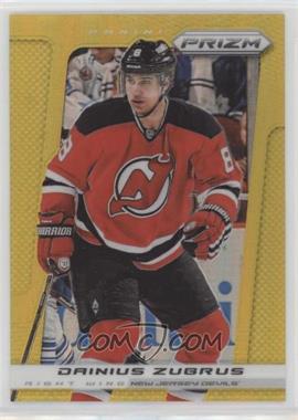 2013-14 Panini Prizm - [Base] - Gold Prizm #51 - Dainius Zubrus /10