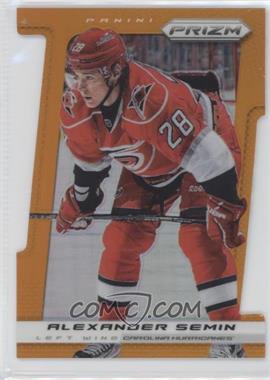 2013-14 Panini Prizm - [Base] - Orange Die-Cut Prizm #17 - Alexander Semin /50