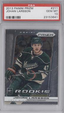 2013-14 Panini Prizm - [Base] #211 - Johan Larsson [PSA 10 GEM MT]