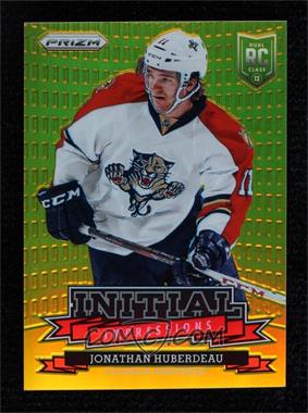 2013-14 Panini Prizm - Initial Impressions - Gold Prizm #II-2 - Jonathan Huberdeau /10