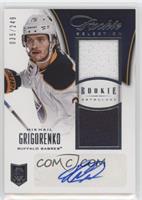 Rookie Selection - Mikhail Grigorenko #/249