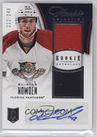 Rookie Selection - Quinton Howden #/249