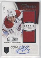 Rookie Selection - Brendan Gallagher #/249