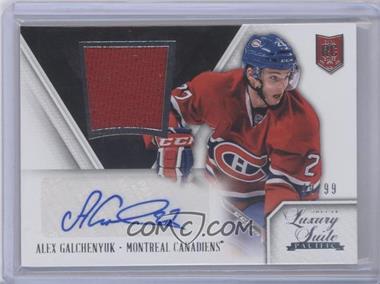 2013-14 Panini Rookie Anthology - Luxury Suite Memorabilia #105 - Rookie Autograph - Alex Galchenyuk /99