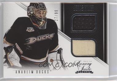 2013-14 Panini Rookie Anthology - Luxury Suite Memorabilia #87 - Dual - Jonas Hiller /99 [EX to NM]