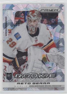 2013-14 Panini Rookie Anthology - Prizm Update - Spring Expo Cracked Ice #329 - Reto Berra