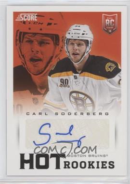 2013-14 Panini Rookie Anthology - Score Update - Hot Rookies Signatures #725.2 - Carl Soderberg