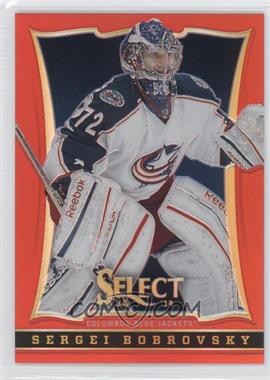 2013-14 Panini Select - [Base] - Black Friday Red Prizm #81 - Sergei Bobrovsky /35