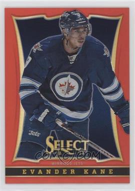 2013-14 Panini Select - [Base] - Black Friday Red Prizm #89 - Evander Kane /35