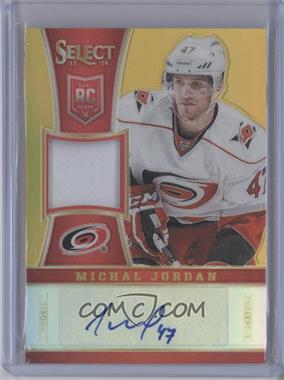 2013-14 Panini Select - [Base] - Gold Prizm #204 - Rookie Autographs - Michal Jordan /10