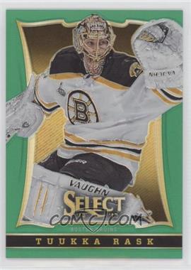 2013-14 Panini Select - [Base] - Green Prizm #25 - Tuukka Rask /25