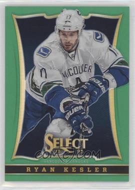 2013-14 Panini Select - [Base] - Green Prizm #39 - Ryan Kesler /25