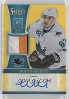 2013-14 Rookie Anthology Update - Matt Nieto #/25