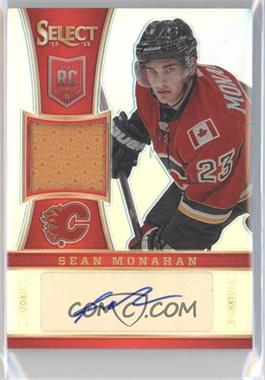 2013-14 Panini Select - [Base] - Rookie Jersey Autographs Silver Prizm #304 - Sean Monahan /99