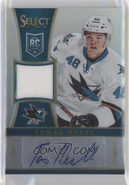 2013-14 Panini Select - [Base] - Rookie Jersey Autographs Silver Prizm #305 - Tomas Hertl /99 [EX to NM]