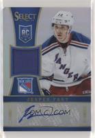 2013-14 Rookie Anthology Update - Jesper Fast [EX to NM] #/99