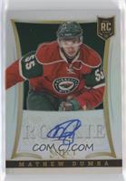 Rookie Autographs - Mathew Dumba #/99