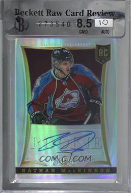 2013-14 Panini Select - [Base] - Silver Prizm #301 - Rookie Autographs - Nathan MacKinnon /99 [BRCR 8.5]