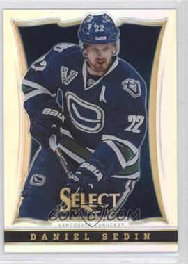 2013-14 Panini Select - [Base] - Silver Prizm #37 - Daniel Sedin