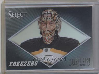 2013-14 Panini Select - Freezers - Black Prizm #F-11 - Tuukka Rask /1