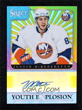 2013-14 Panini Select - Youth Explosion Autographs - Gold Prizm #YE-JD - Justin Dibenedetto /10