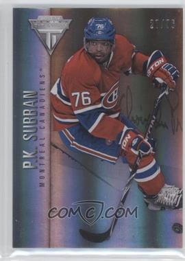 2013-14 Panini Titanium - [Base] - Jersey Number #76 - P.K. Subban /76