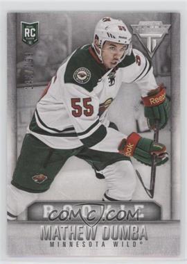 2013-14 Panini Titanium - [Base] - Retail #249 - Matt Dumba /299