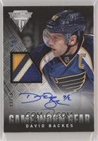 David Backes #/10