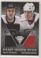 Keith Primeau, Rod Brind'Amour [EX to NM] #/300