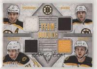 Patrice Bergeron, Milan Lucic, Dougie Hamilton, Ryan Spooner #/100