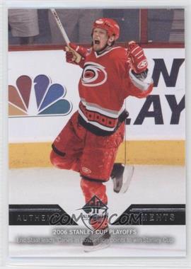 2013-14 SP Authentic - [Base] #158 - Authentic Moments - Eric Staal