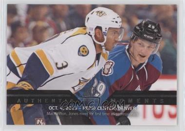 2013-14 SP Authentic - [Base] #191 - Authentic Moments - Nathan MacKinnon, Seth Jones