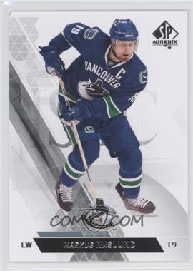 2013-14 SP Authentic - [Base] #2 - Markus Naslund