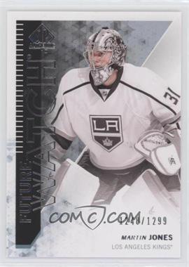 2013-14 SP Authentic - [Base] #238 - Future Watch - Martin Jones /1299