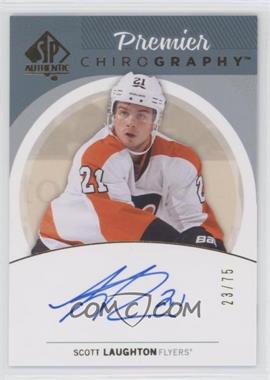 2013-14 SP Authentic - Premier Chirography #PC-SL - Scott Laughton /75