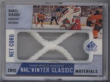 2013-14 SP Game Used Edition - 2012 NHL Winter Classic Materials - Net Cord #SCNC-DG - Daniel Girardi /25