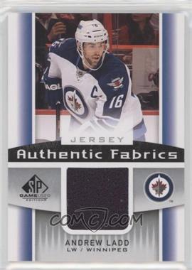 2013-14 SP Game Used Edition - Authentic Fabrics - Jerseys #AF-AL - Andrew Ladd