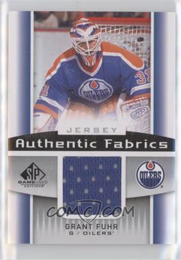 2013-14 SP Game Used Edition - Authentic Fabrics - Jerseys #AF-GF - Grant Fuhr