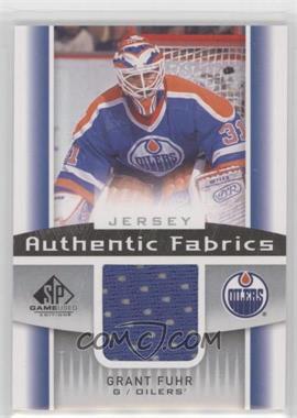 2013-14 SP Game Used Edition - Authentic Fabrics - Jerseys #AF-GF - Grant Fuhr