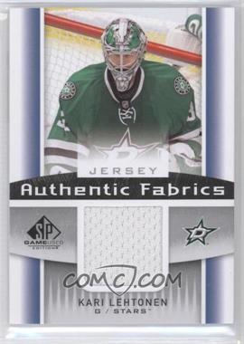 2013-14 SP Game Used Edition - Authentic Fabrics - Jerseys #AF-KL - Kari Lehtonen