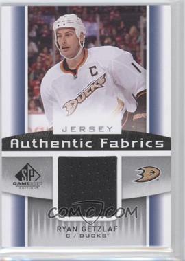 2013-14 SP Game Used Edition - Authentic Fabrics - Jerseys #AF-RG - Ryan Getzlaf