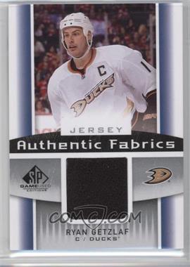 2013-14 SP Game Used Edition - Authentic Fabrics - Jerseys #AF-RG - Ryan Getzlaf
