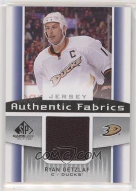 2013-14 SP Game Used Edition - Authentic Fabrics - Jerseys #AF-RG - Ryan Getzlaf