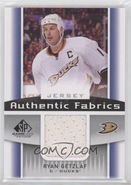 2013-14 SP Game Used Edition - Authentic Fabrics - Jerseys #AF-RG - Ryan Getzlaf