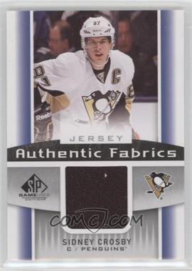 2013-14 SP Game Used Edition - Authentic Fabrics - Jerseys #AF-SC - Sidney Crosby