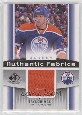 2013-14 SP Game Used Edition - Authentic Fabrics - Jerseys #AF-TH - Taylor Hall [Noted]