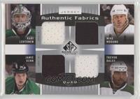 Jamie Benn, Mike Modano, Kari Lehtonen, Trevor Daley