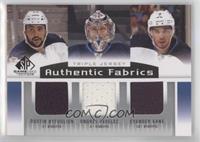 Ondrej Pavelec, Evander Kane, Dustin Byfuglien