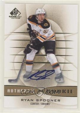 2013-14 SP Game Used Edition - [Base] - Gold Autographs #115 - Authentic Rookies - Ryan Spooner