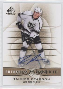 2013-14 SP Game Used Edition - [Base] - Gold Autographs #123 - Authentic Rookies - Tanner Pearson